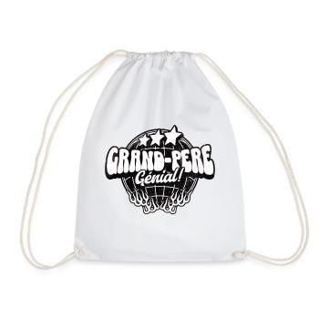 Grand-père génial ! - Sac de sport léger - blanc - Devant