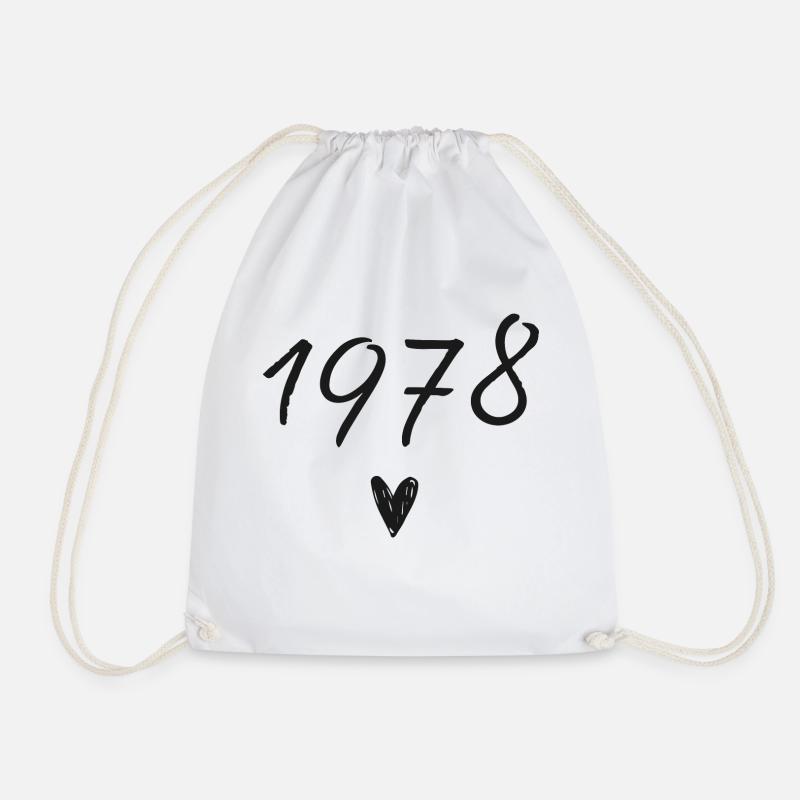 Herzjubiläum 1978 - Turnbeutel - Weiß