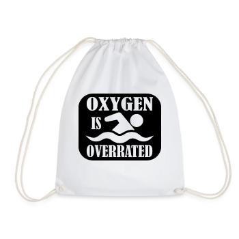 Swimming Water Sports - Drawstring Bag - white - Front