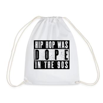 Pure nostalgie – Classiques du hip-hop des années 90 - Sac de sport léger - blanc - Devant