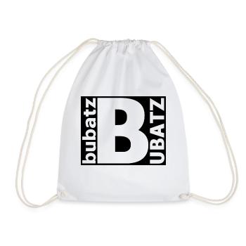 Bubatz logo - Turnbeutel - Weiß - Vorne