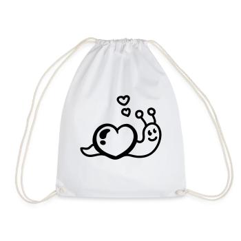 Ver du cœur - Line - Sac de sport léger - blanc - Devant