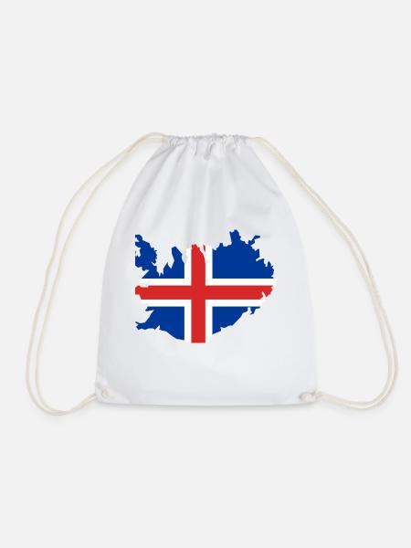 Iceland - Turnbeutel - Weiß
