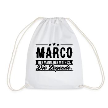 Man Myth Légende Marco - Sac de sport léger - blanc - Devant
