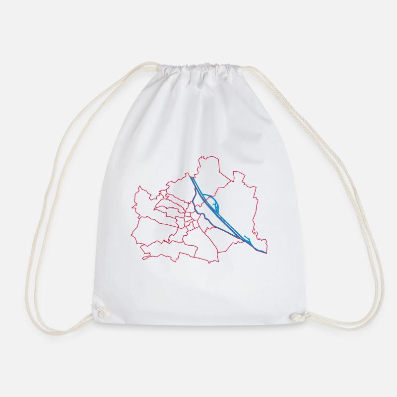 Wien - Turnbeutel - Weiß