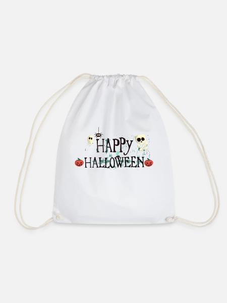Happy Halloween - Turnbeutel - Weiß