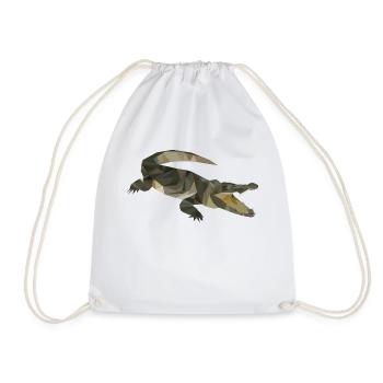 Crocodile - Sac de sport léger - blanc - Devant