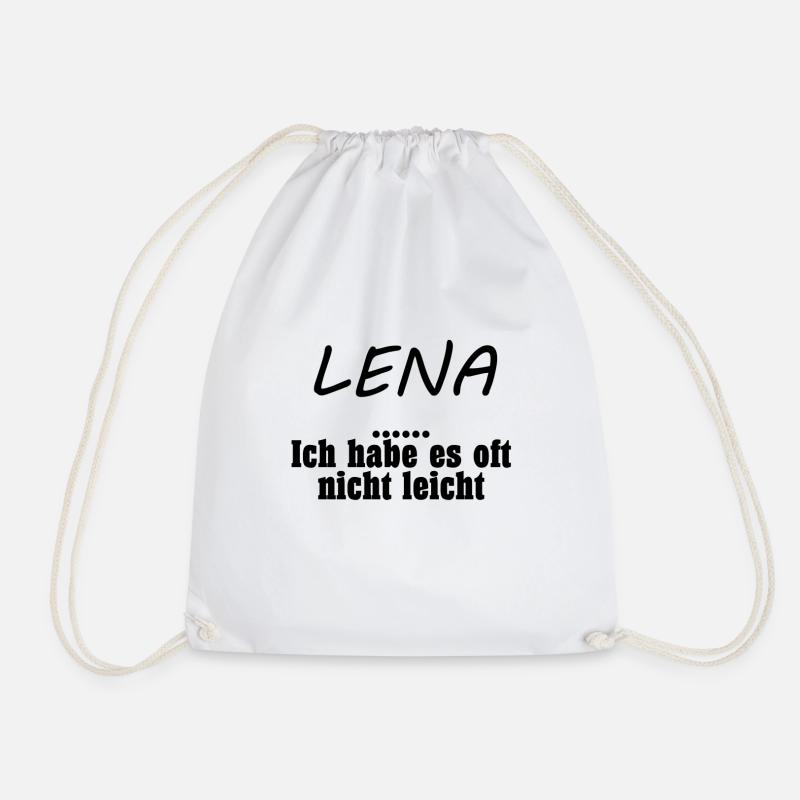 Lena - Turnbeutel - Weiß