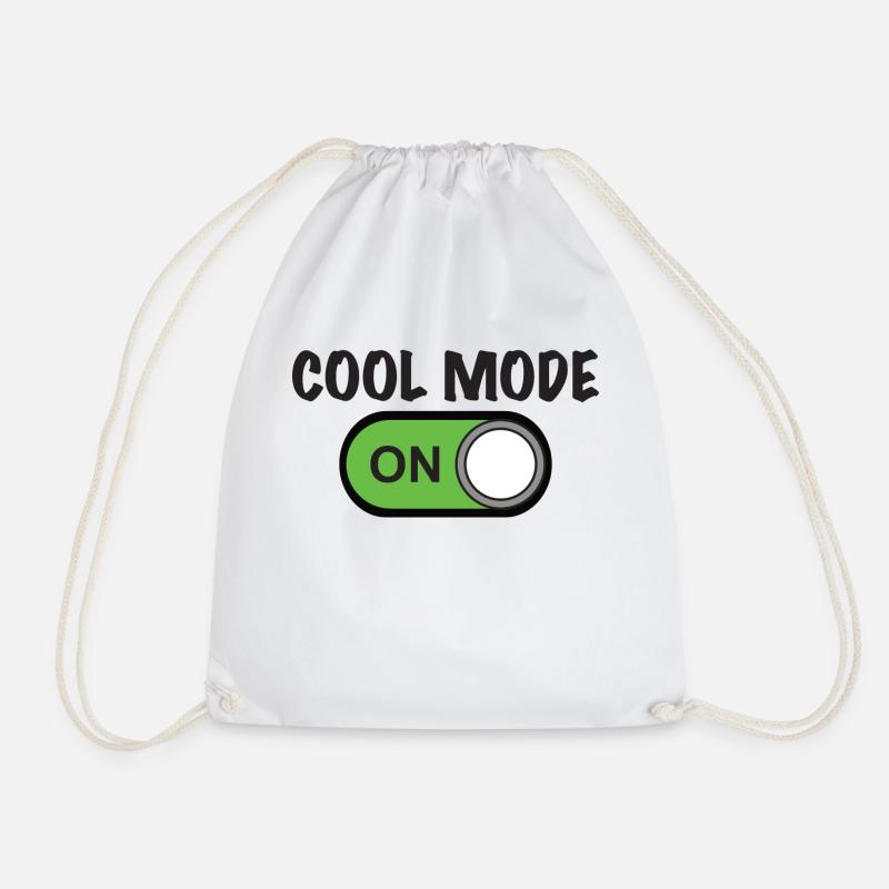 COOL MODE ON - Turnbeutel - Weiß