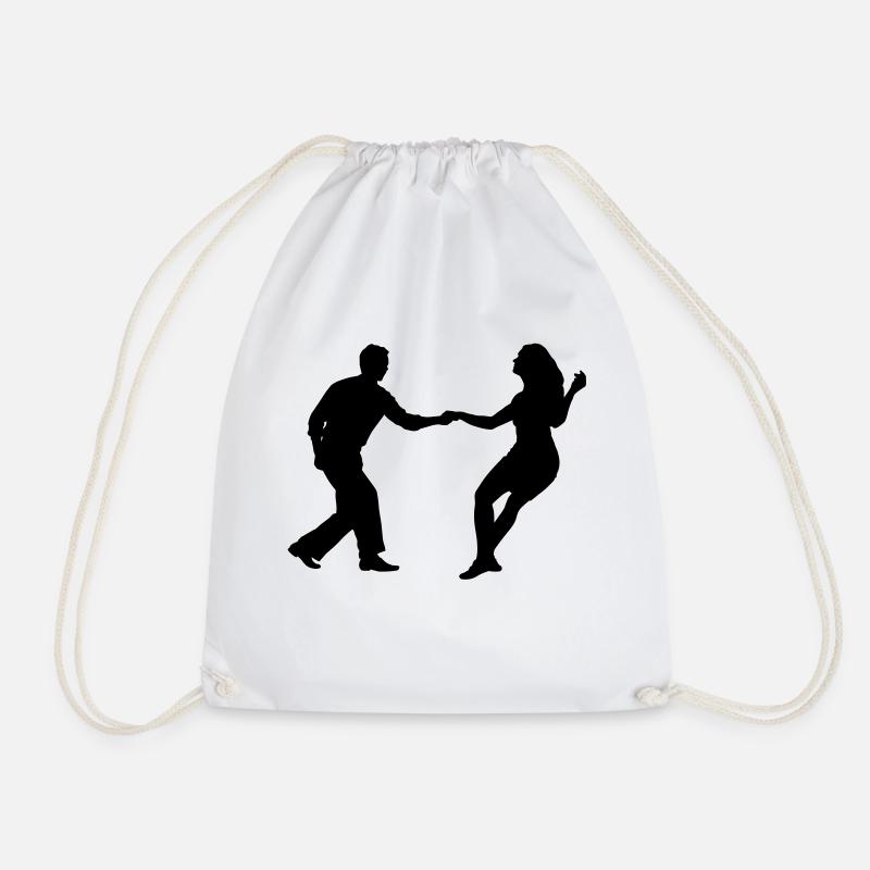 Swing-Tänzer - Turnbeutel - Weiß
