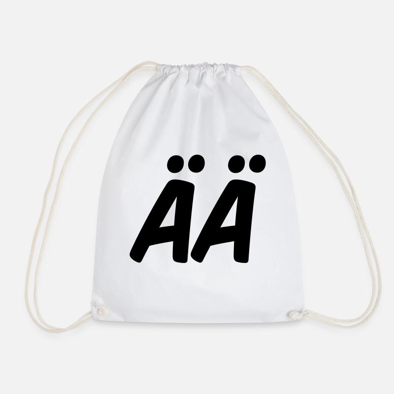 ÄÄ - Sac de sport léger - blanc