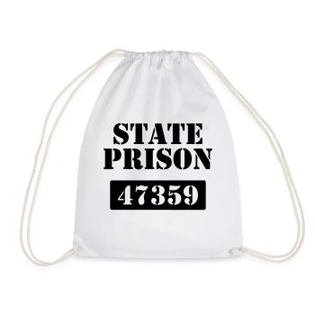 State Prison - Turnbeutel - Weiß - Vorne