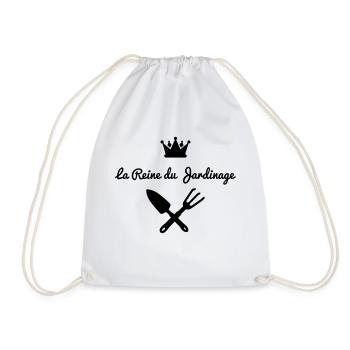 La reine du jardinage - Sac de sport léger - blanc - Devant