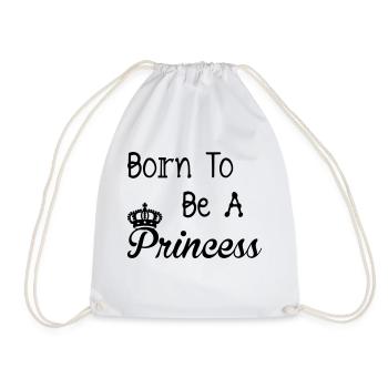 Princess - Turnbeutel - Weiß - Vorne