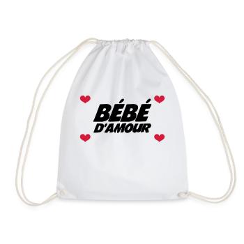 Bébé d'Amour - Sac de sport léger - blanc - Devant