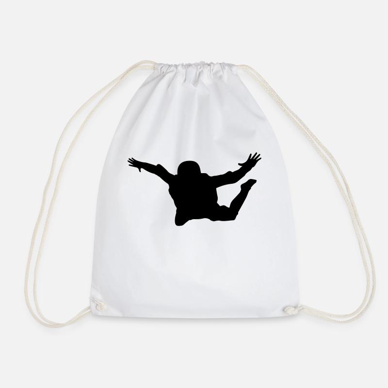 Skydiver - Turnbeutel - Weiß