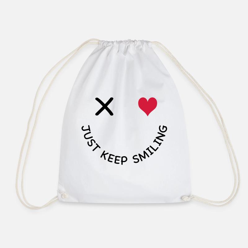 sourire - Sac de sport léger - blanc