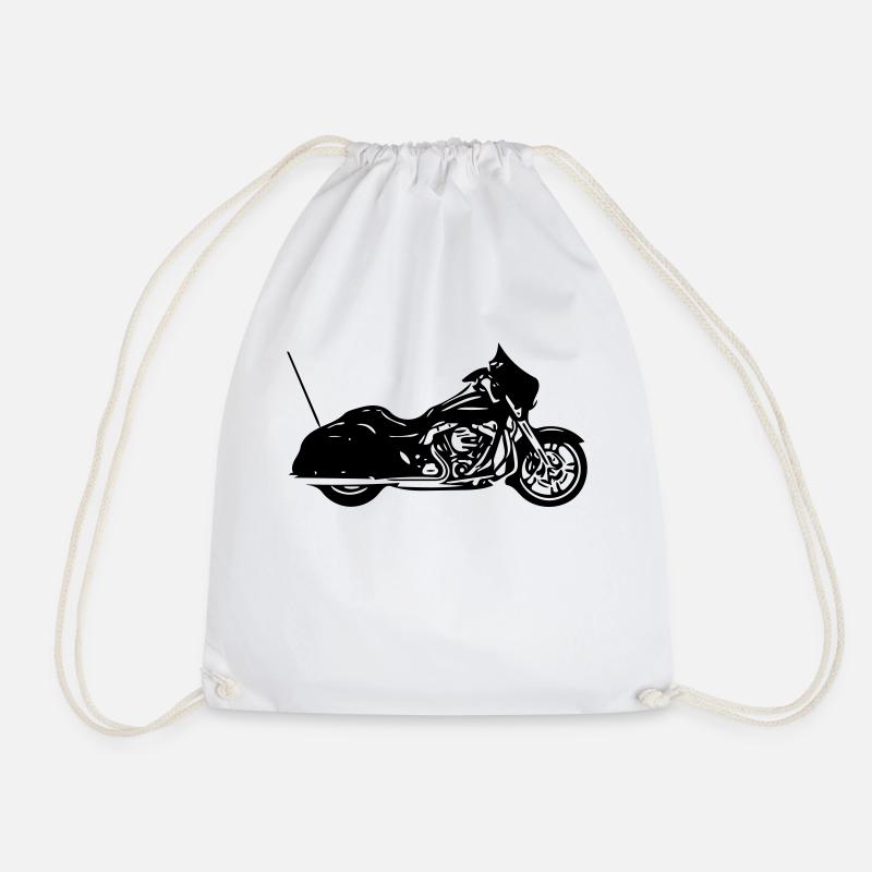 Road King Desing - Turnbeutel - Weiß