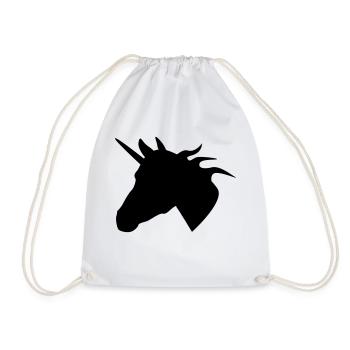 Embrace the Enchantment of Unicorns - Drawstring Bag - white - Front