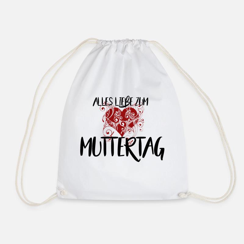 Alles liebe zum Muttertag - Turnbeutel - Weiß