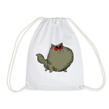 Lustige Katzen 16 - Turnbeutel - Weiß - Vorne