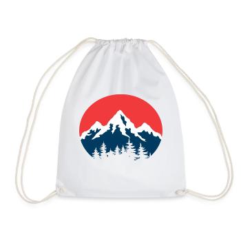 Chemise de randonnée pour grimpeurs et alpinistes - Sac de sport léger - blanc - Devant