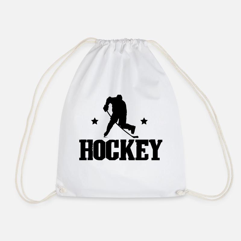 Hockey - Turnbeutel - Weiß