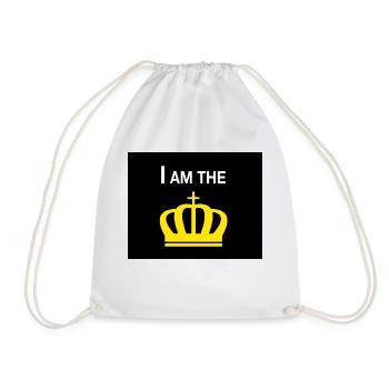 iam the queen2 - Sac de sport léger - blanc - Devant