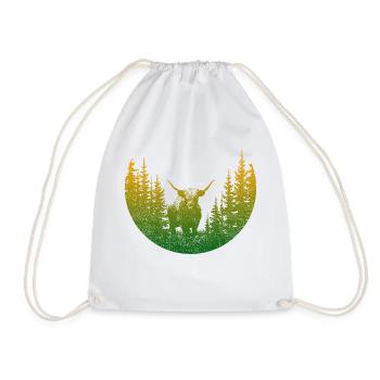Fool - Drawstring Bag - white - Front