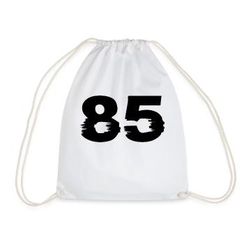 Numéro 85 - Sac de sport léger - blanc - Devant