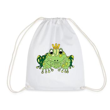 Grenouille - Sac de sport léger - blanc - Devant