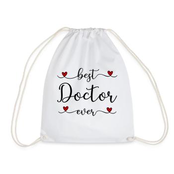 Médecin - Sac de sport léger - blanc - Devant