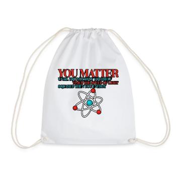 Vous comptez jusqu’à ce que vous x par c2 puis vous énergie 3 - Sac de sport léger - blanc - Devant