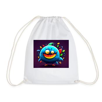 Monster - Sac de sport léger - blanc - Devant