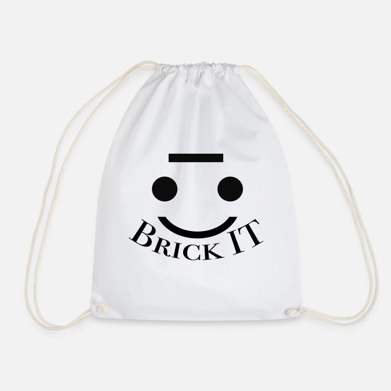 Brick IT - Turnbeutel - Weiß