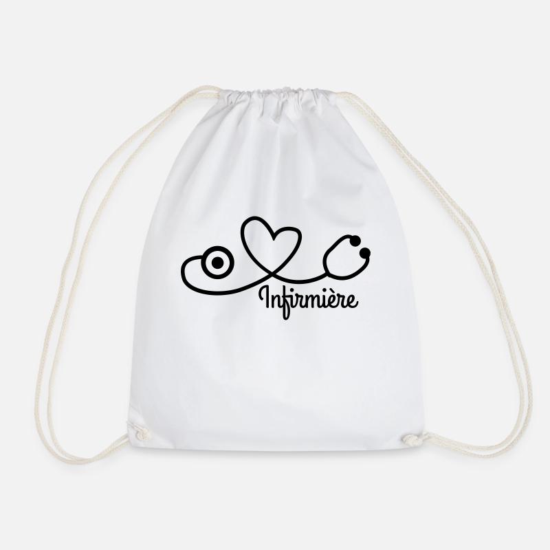Infirmière - Sac de sport léger - blanc
