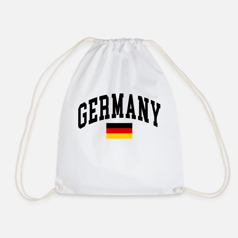 Deutschland - Turnbeutel - Weiß