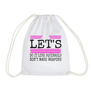 Pride Present Idea Mouvement pour la paix des enfants - Sac de sport léger - blanc - Devant