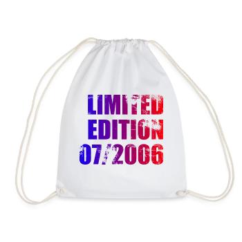 18ème Anniversaire Edition Limitée 07/2006 - Sac de sport léger - blanc - Devant