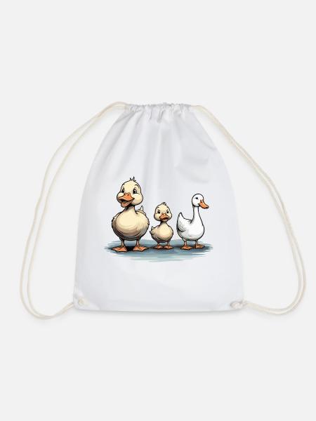 ENTEN UND GANS - Turnbeutel - Weiß