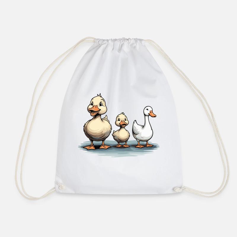 ENTEN UND GANS - Turnbeutel - Weiß
