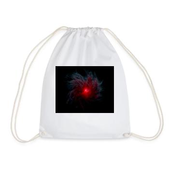 Interstellare Galaxie 3D - Turnbeutel - Weiß - Vorne