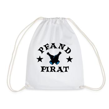 pfand pirat - Turnbeutel - Weiß - Vorne