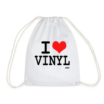 vinyl - Turnbeutel - Weiß - Vorne
