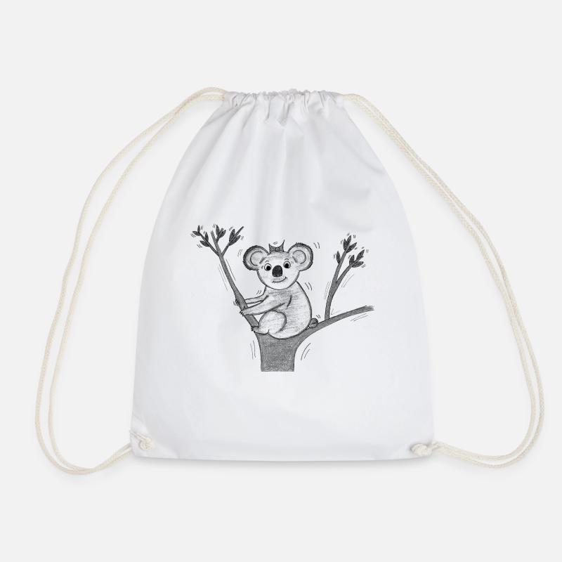 koala - Turnbeutel - Weiß