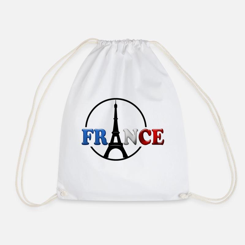 tour eiffel 3 - Sac de sport léger - blanc
