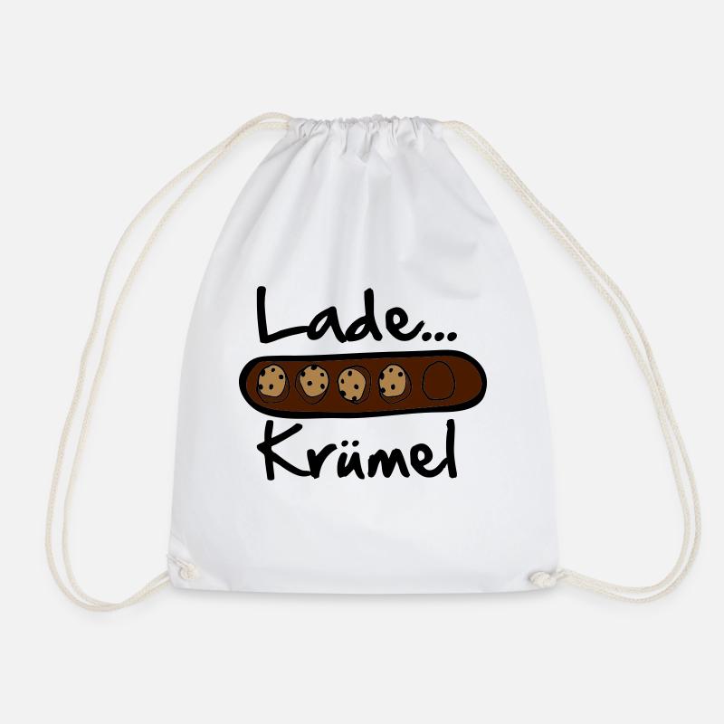 Lade... Krümmel_v2 - Turnbeutel - Weiß