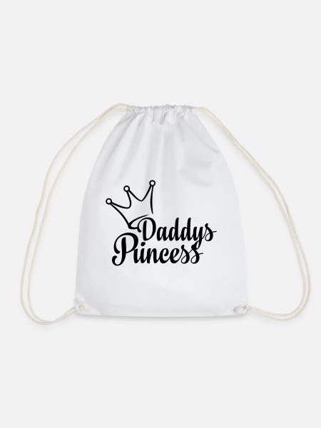 Daddys Princess (dh) - Turnbeutel - Weiß