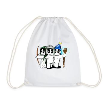 Medievalsnap - Drawstring Bag - white - Front