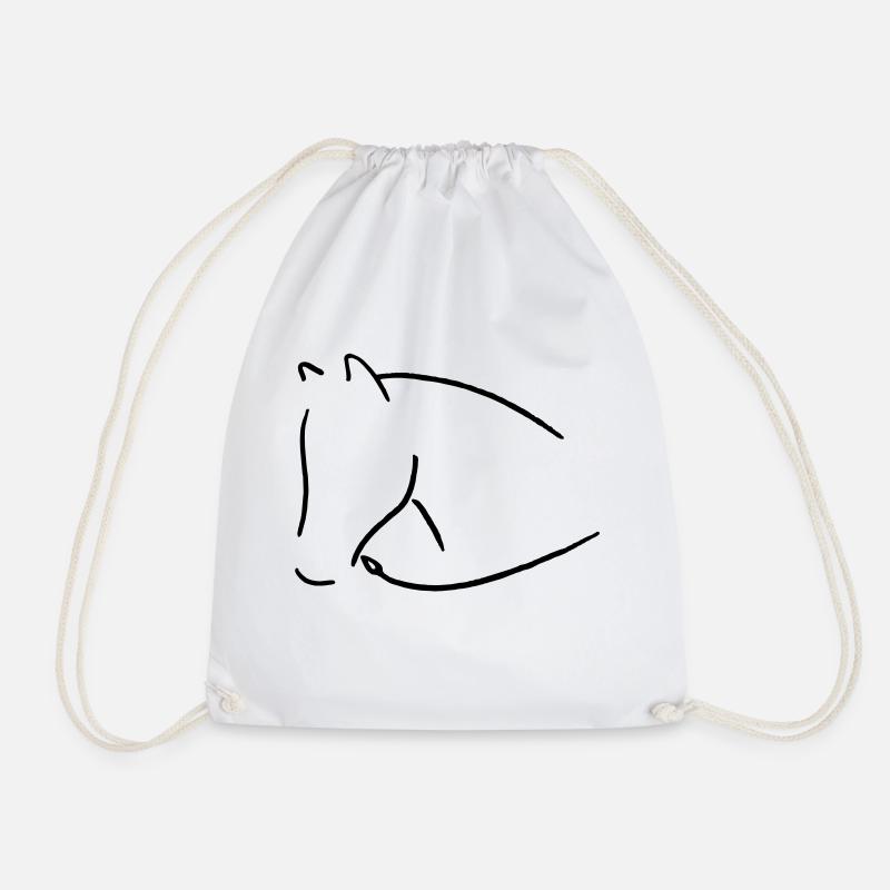 hippiques - Sac de sport léger - blanc